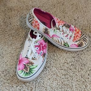 Floral vans